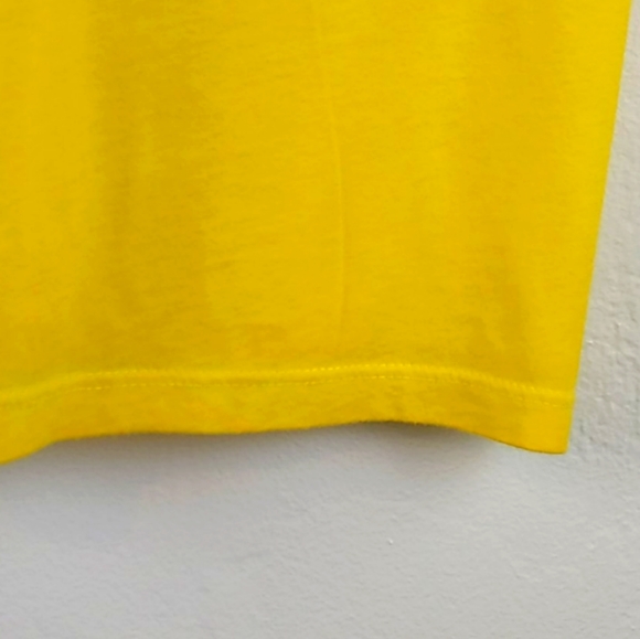 ♥️SOLD♥️ 2B Free Joyful Graphic Golden Yellow Tee - Picture 10 of 11
